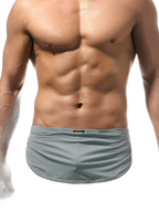 Men's Sexy Side Split  Boxers With Support Pouch
