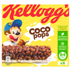 14 X Kellogg's Coco Pops Chocolate Breakfast Cereal Bars  6X20G