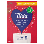 8 X Tilda Boil In The Bag Long Grain 250GM