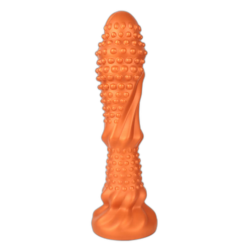 OrbArmor - Textured Silicone Dildo - Suction Cup Dildo