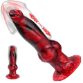 Houndcore - Thrusting Silicone Dildo - Fantasy Knotted Dildo