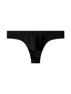 4-Pack Men's Seamless Solid Color Stretch Fit Ice Silk Thong