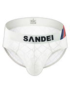 3 Pack Men's Low-Rise Lace Sexy Mesh Briefs And Thongs