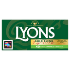 12 x Lyons Tea Gold 40's - 116G