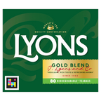 12 x Lyons Tea Gold 80's - 232G