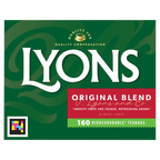 8 x Lyons Tea Original 160's - 464G