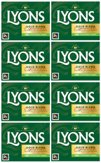 8 x Lyons Tea Gold 160's - 464G