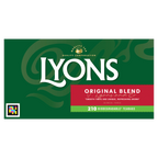 4 x Lyons Tea Original 210's - 609G