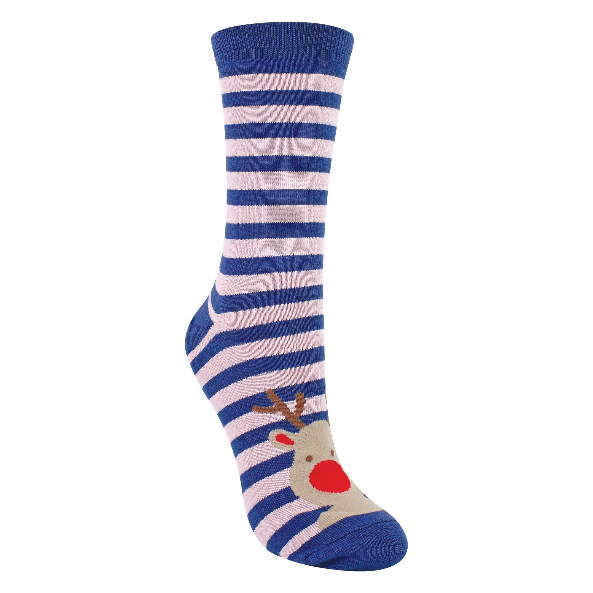 1 Pack Ladies Novelty Festive Christmas Bamboo Socks