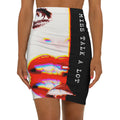 Miss Talk A Lot - Womens Pencil Skirt