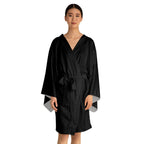 iSAW Womens Black Kimono Robe - iSAW Company
