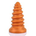 Milo - Ribbed Butt Plug - Soft Anal Dilator - Huge Anal Toy - Anal Sex Toy