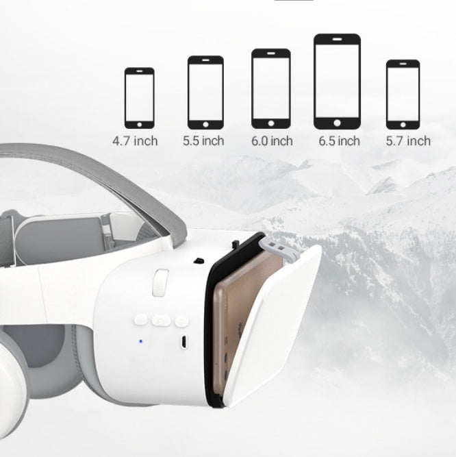 BOBO Z6 VR Headset - Bluetooth 3D Virtual Reality Glasses with Built-in Headphones