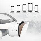 BOBO Z6 VR Headset - Bluetooth 3D Virtual Reality Glasses with Built-in Headphones