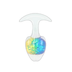 Crystal Silicone Wearable Butt Plug