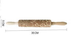 Christmas gift printing rolling pin