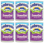 6 x Ambrosia Semolina 400G