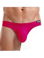 Men's Simple Breathable Mesh Pouch Thong & Strings