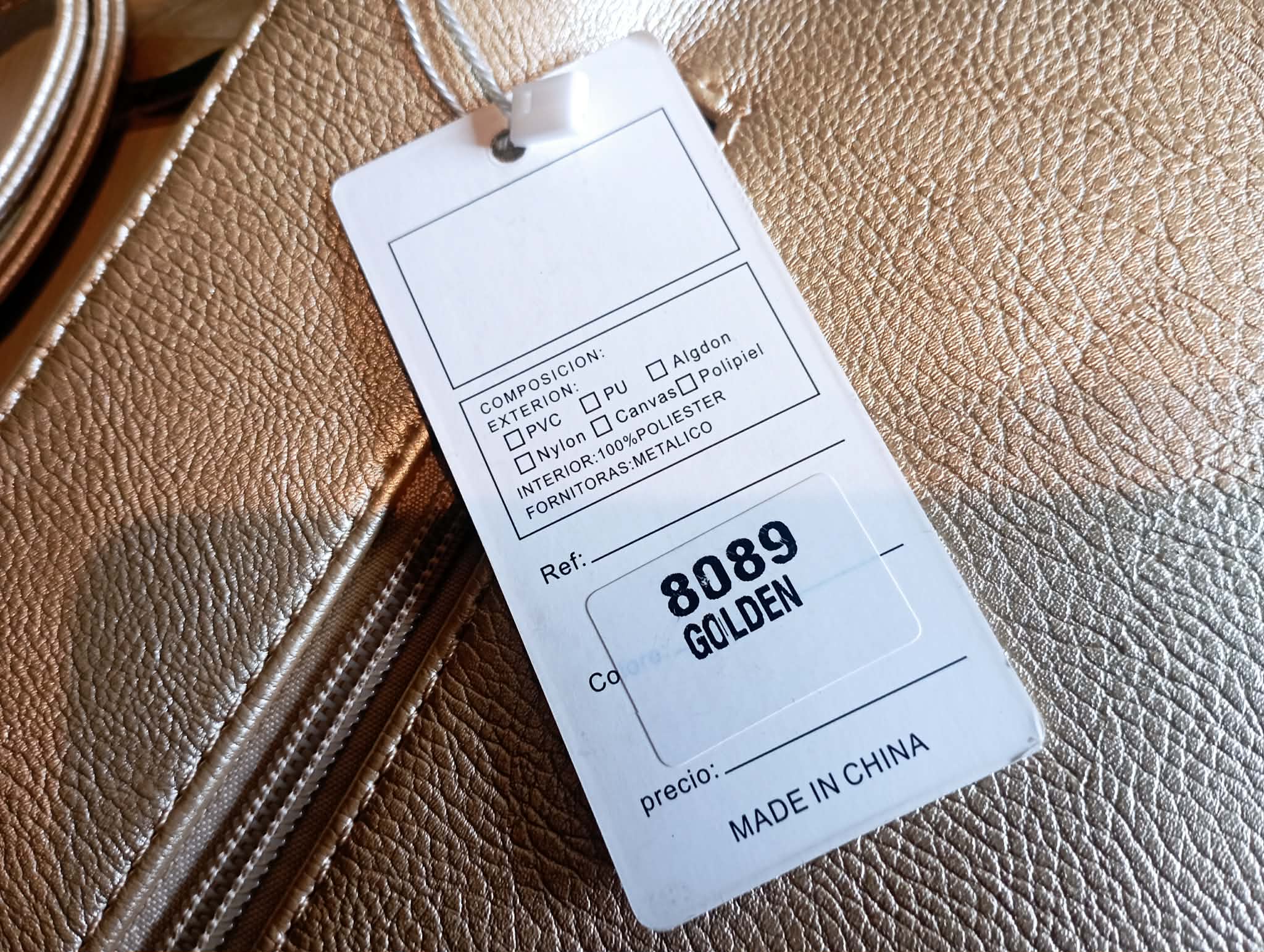 WOMEN'S ALLESSANDRO GOLDEN BAG (NEW)