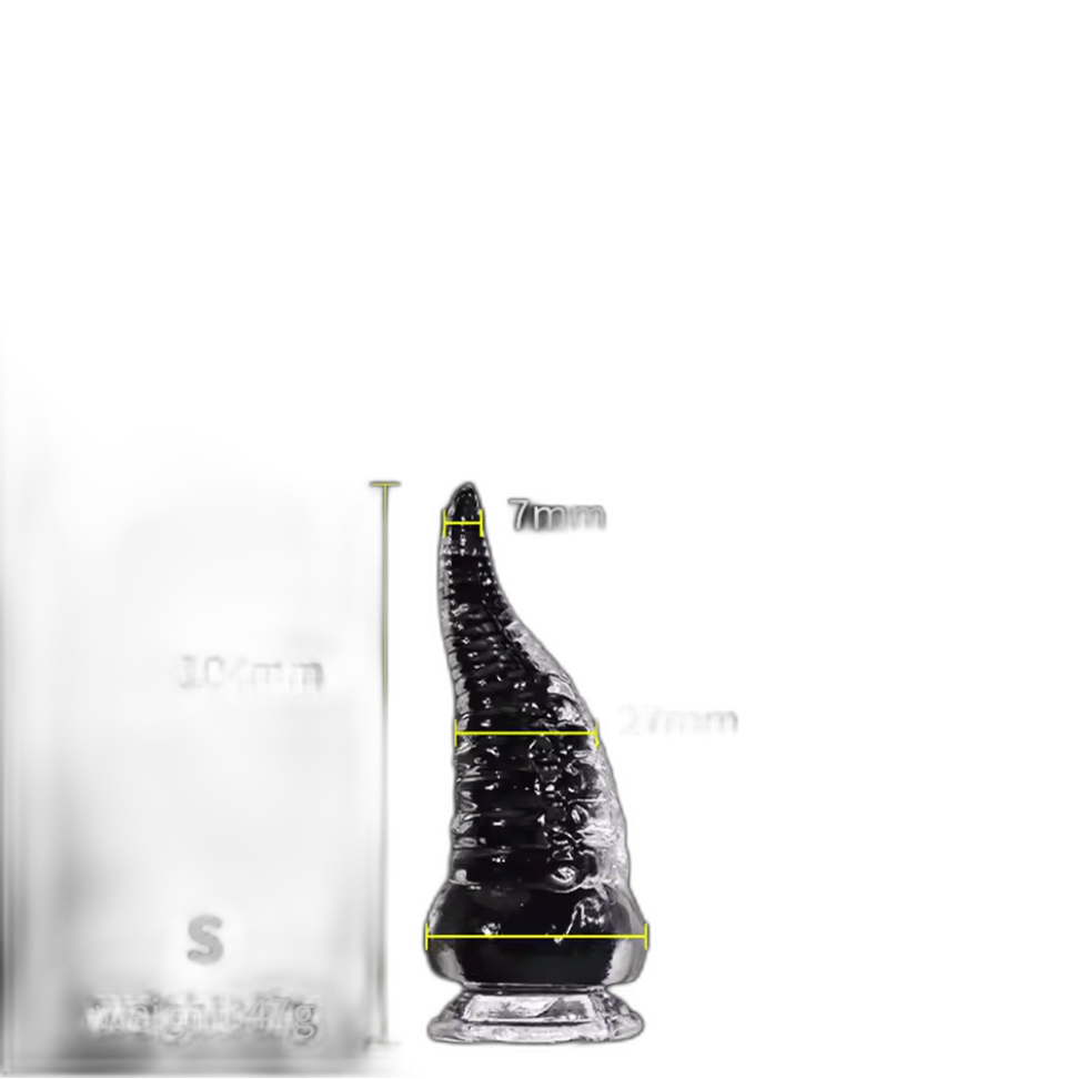 Clear Silicone Tentacle Dildo