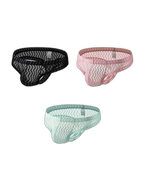 3-pack Men's Sexy Lace Thong