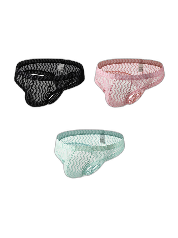3-pack Men's Sexy Lace Thong