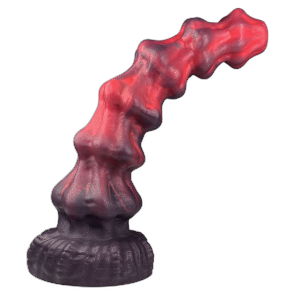 Migo - 10 Inch Knot Dildo - Fantasy Dildo - Alien Dildo with 6 Knots