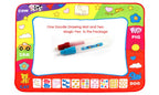 80 x 60cm Baby Kids Add Water with Magic Pen Doodle Painting Picture Water Drawing Play Mat in Drawing Toys Board Gift Christmas