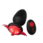 Puck - 12 Frequency Vibrating Butt Plug  - Remote Control Anal Plug - Anal Dilator - Soft Silicone Anal Toy