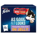 4 x Felix As Good As It Looks Favourites Selection Wet Cat Food 12 x 85G
