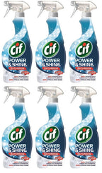 6 x Cif  Bathroom Spray Cleanboost 700 Ml