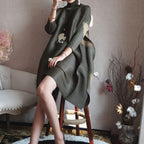Mid-length a-line dress