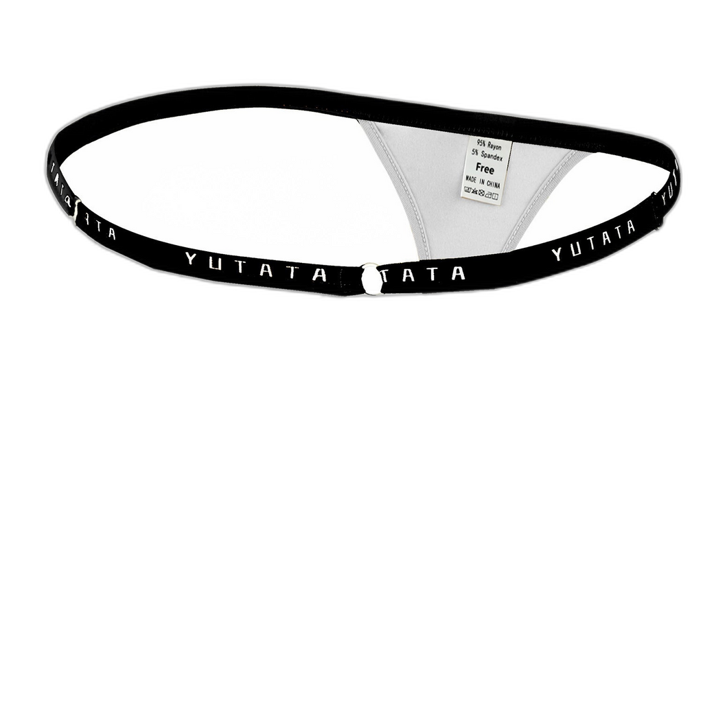 Thin-Band Adjustable Thong