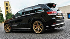 Maxton Design - CENTRAL REAR SPLITTER WITH VERTICAL BAR JEEP GRAND CHEROKEE WK2 SUMMIT (FACELIFT) (2013-2017)