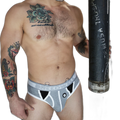 Breedwell Retro Remix Briefs Heather Grey