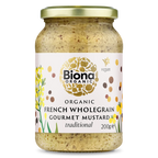 Biona French Wholegrain Mustard Org - 200g