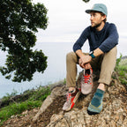 Mens No Show Lightweight Hiking Moisture Wicking Anti Blister Merino Socks