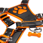 PU Leather Puppy Harness