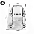 ruff GEAR Open Up Tunnel Plug XL Clear