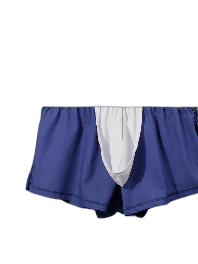 Men's Breathable Cotton Built-in Pouch Boxers