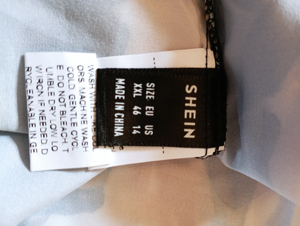 WOMEN'S SHEIN (XXXL UK) MULTICOLOURED TOP