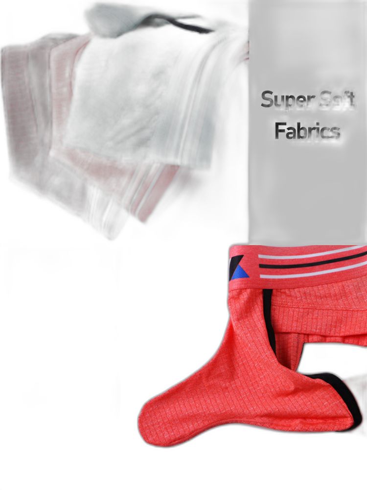 2 Pack Soft Separated Pouch Mens Briefs