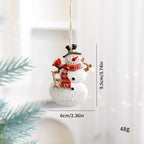 Christmas Decorations Cartoon Elk Ornaments