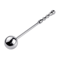 Beaded Stainless Steel Dildo – Straight Metal Rod
