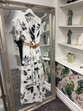 Luxtyle White Flower Dress | Floral Print | One Size 8–14