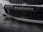 Maxton Design - FRONT SPLITTER V.2 BMW 3 M340I / M-PACK G20 / G20 FACELIFT