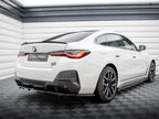 Maxton Design - CENTRAL REAR SPLITTER (VERTICAL BARS) V.1 BMW I4 M-PACK G26