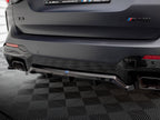 Maxton Design - CENTRAL REAR SPLITTER (VERTICAL BARS) BMW X3 M-PACK G01 FACELIFT