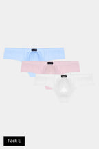 3 Pack CHEEKY Thong Briefs