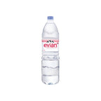 8 x Evian Natural Mineral Water 1.5L
